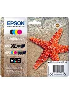 Multipack cartucho tinta epson 603xl c13t03a94010