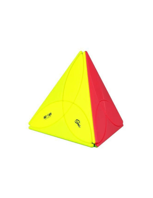 Cubo rubik qiyi clover pyraminx stickerless