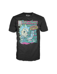 Camiseta funko series tv rick &