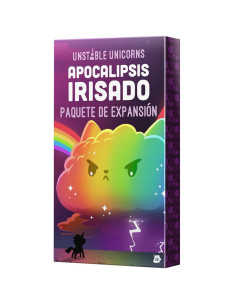 Juego mesa unstable unicorns apocalipsis irisado