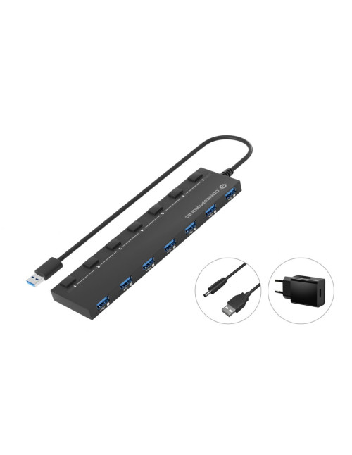 Hub usb 3.2 conceptronic hubbies19bp 7