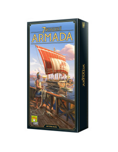 Juego mesa 7 wonders: armada nueva