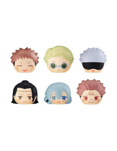 Pack 6 figuras antiestres megahouse jujutsu