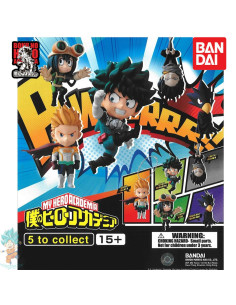 Set gashapon my hero academia llavero