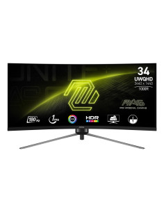 Monitor curvo gaming msi mag345cqr 34 pulgadas
