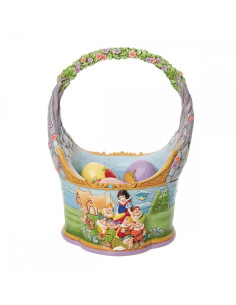 Cesta pascua enesco con 3 huevos