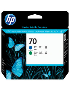 Cabezal impresion hp 70 c9408a azul
