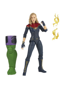 Figura hasbro marvel legends series capitana