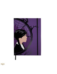 Libreta rigida cinereplicas wednesday addams -