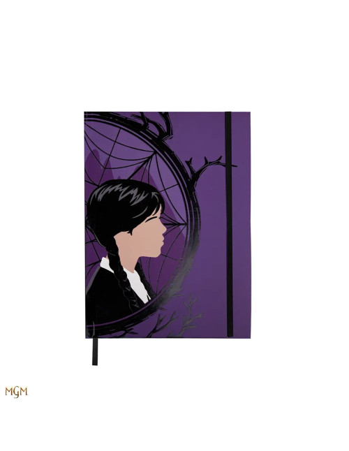 Libreta rigida cinereplicas wednesday addams -