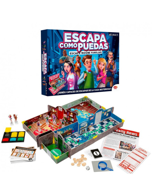 Juego mesa bizak escapa como puedas