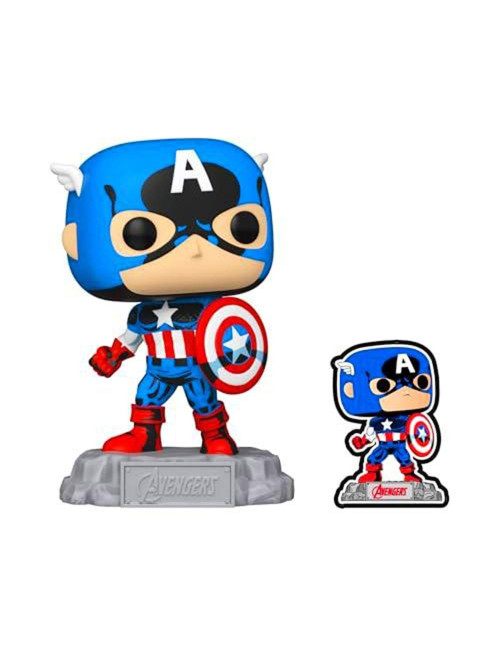 Funko pop marvel a60 - comic capitan america