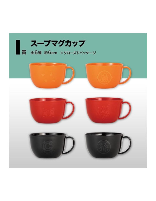 Surtido 24 unidades ichibansho tazas dragon