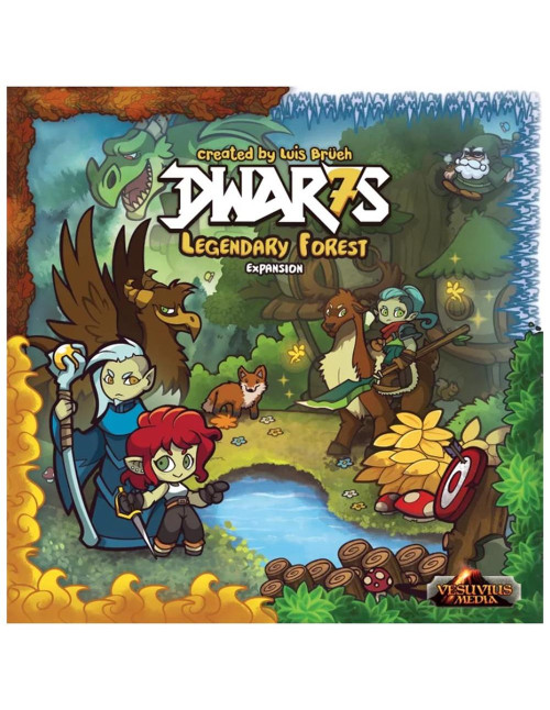 Juego mesa dwar7s bosque legendario expansion