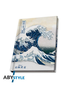 Cuaderno notas a5 abystyle hokusai la