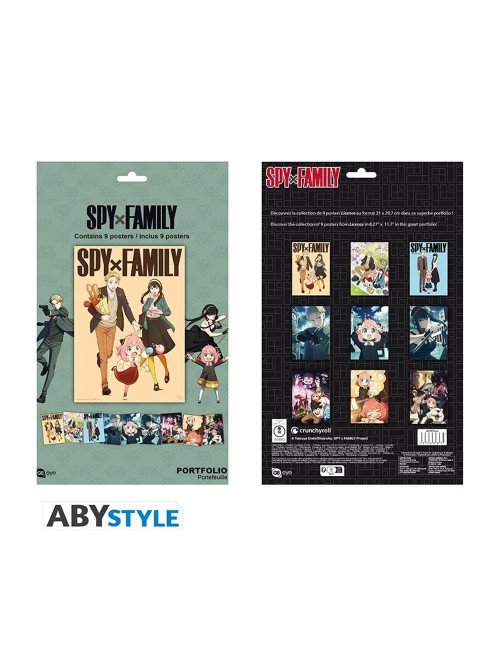 Portfolio 9 posters abystyle spy x