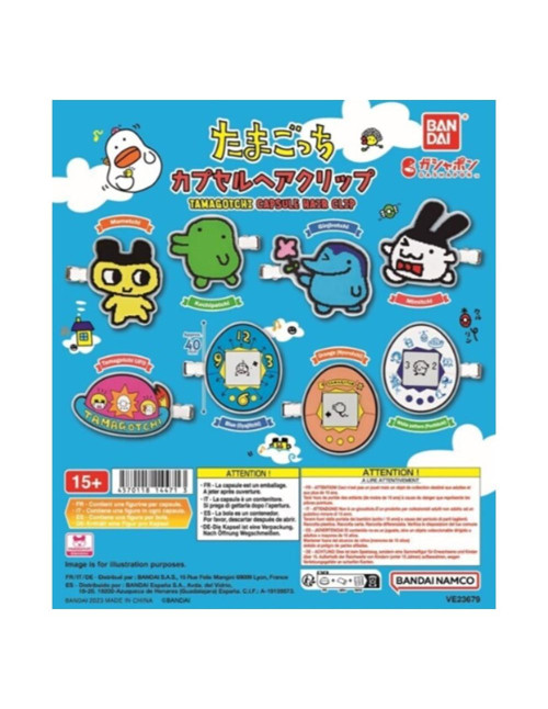 Set gashapon 40 unidades tama capsule