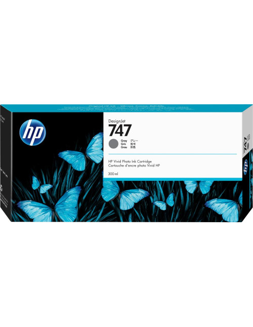 Cartucho tinta hp gris 747 300