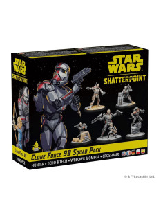 Juego mesa clone force 99 squad