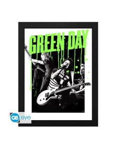 Impresion enmarcada gb eye green day