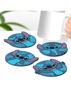 Pack 4 posavasos disney stitch