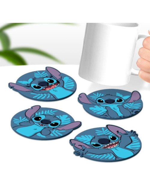 Pack 4 posavasos disney stitch