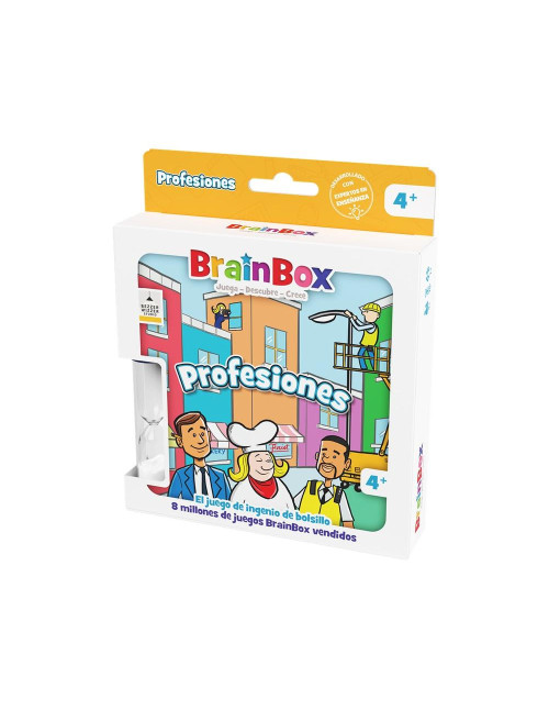 Juego mesa brainbox pocket profesiones edad