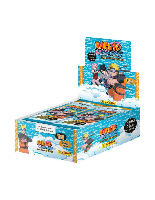 Juego sobres expositor naruto shippuden hokage