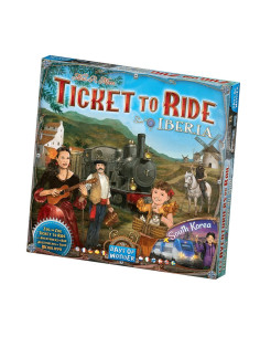 Juego mesa ¡aventureros al tren! iberia