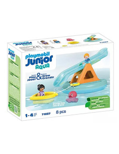 Playmobil junior aqua: isla baño con