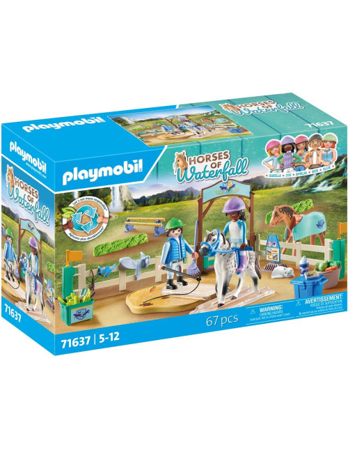 Playmobil escuela moderna equitación