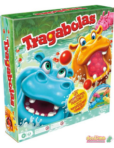 Juego mesa hasbro tragabolas los tipopótamos