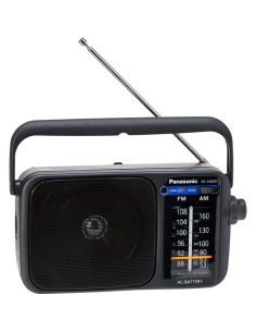 Radio panasonic rf - 2400deg - k altavoz entrada auriculares