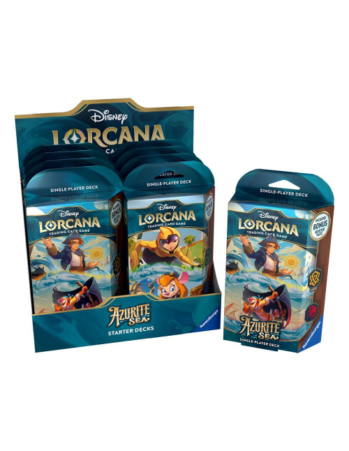 Juego cartas disney lorcana tcg azurite