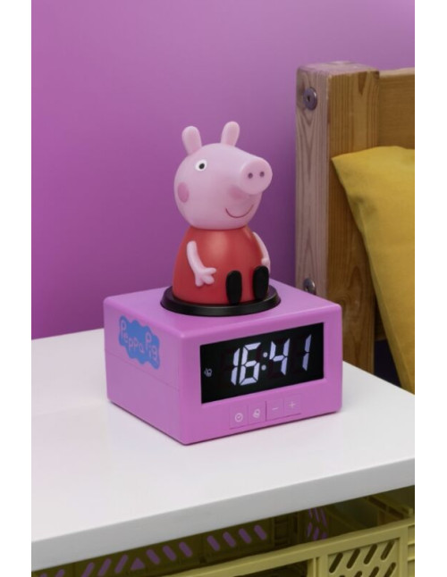 Reloj despertador paladone peppa pig con