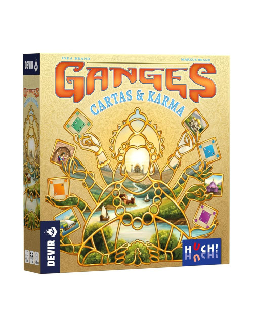 Juego mesa ganges cartas y karma