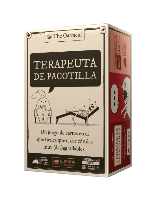 Juego mesa terapeuta pacotilla