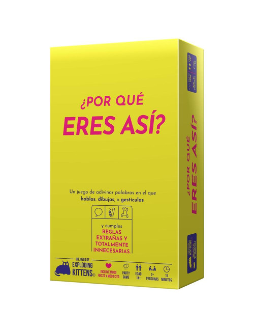 Juego mesa ¿por qué eres así?
