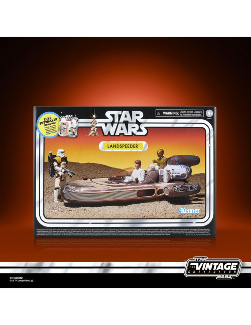 Figura hasbro star wars landspeeder &