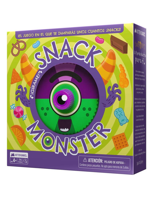 Juego mesa snack monster