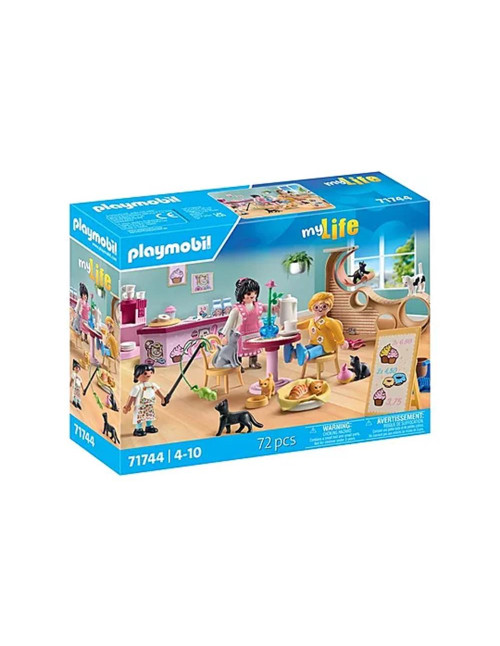 Playmobil -  cafetería para gatos