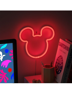 Luz neón paladone mickey mouse
