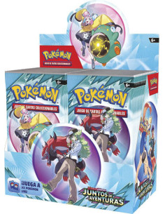 Pokemon tcg escarlata y púrpura juntos