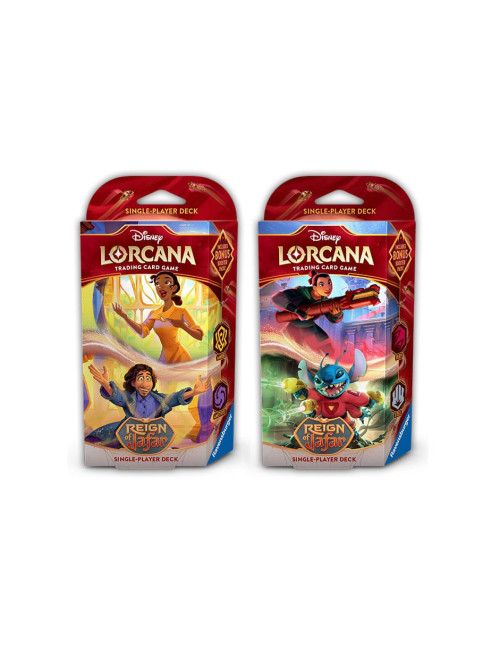 Lorcana tcg -  mazos inicio disney
