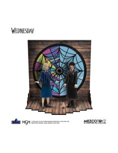 Pack 2 figuras mezco toyz wednesday