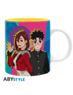Taza abystyle dandadan momo y okarun