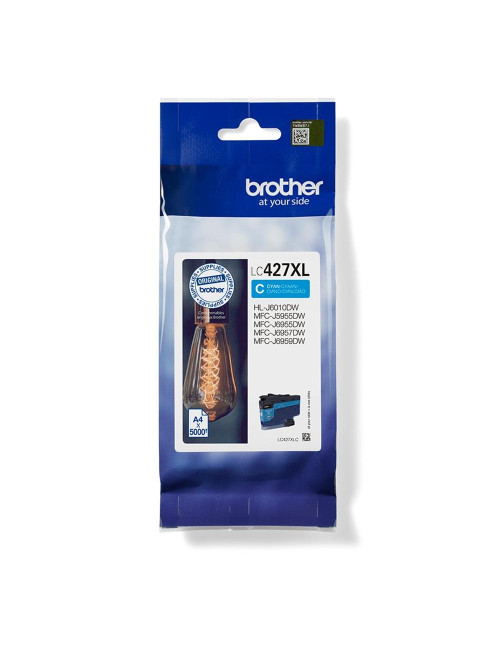 Cartucho tinta brother lc427xlc cian