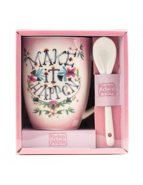 Taza con cuchara enesco make it