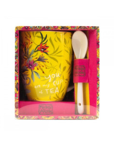 Taza con cuchara enesco you are