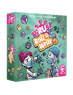 Juego mesa virus! roll & write